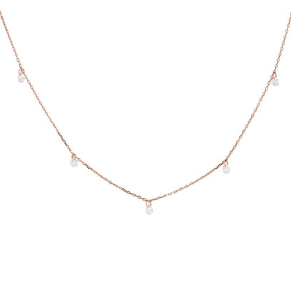 DESI - Pierced Round Cut Necklace