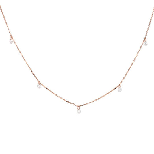 DESI - Pierced Round Cut Necklace