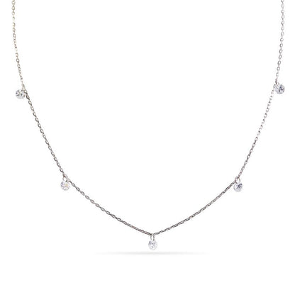 DESI - Pierced Round Cut Necklace