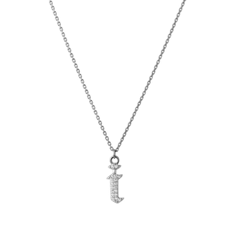 INITIAL – Gothic Letter Necklace (SPECIAL)