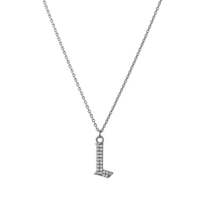INITIAL – Gothic Letter Necklace