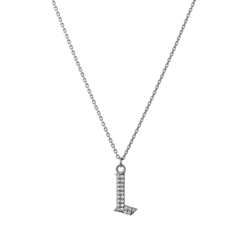 INITIAL – Gothic Letter Necklace (SPECIAL)