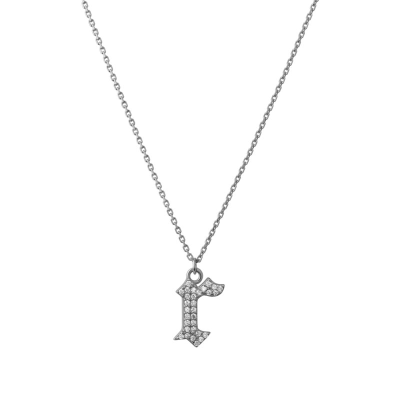 INITIAL – Gothic Letter Necklace (SPECIAL)