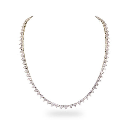 CHARLOTTE – Cluster Tennis Necklace