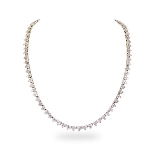 CHARLOTTE – Cluster Tennis Necklace