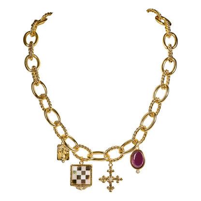 IVY – Chunky Charm Necklace