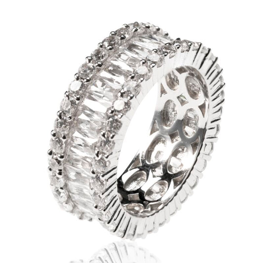 MICHAEL - Mixed Cut Eternity Band