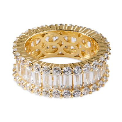 MICHAEL - Mixed Cut Eternity Band