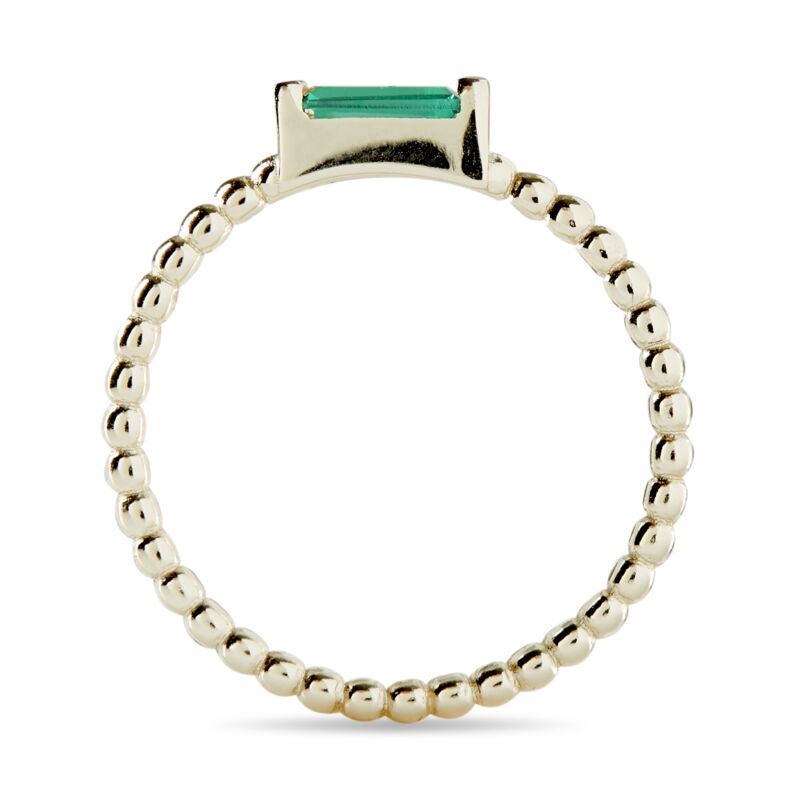 ADRIENNE - Spiraled Baguette Ring