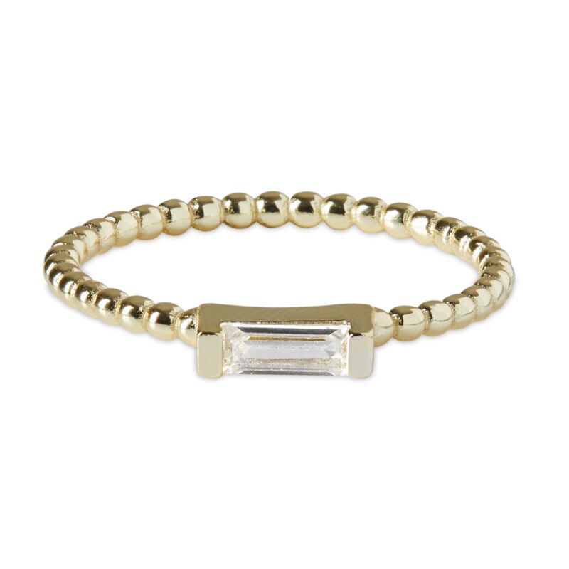 ADRIENNE - Spiraled Baguette Ring