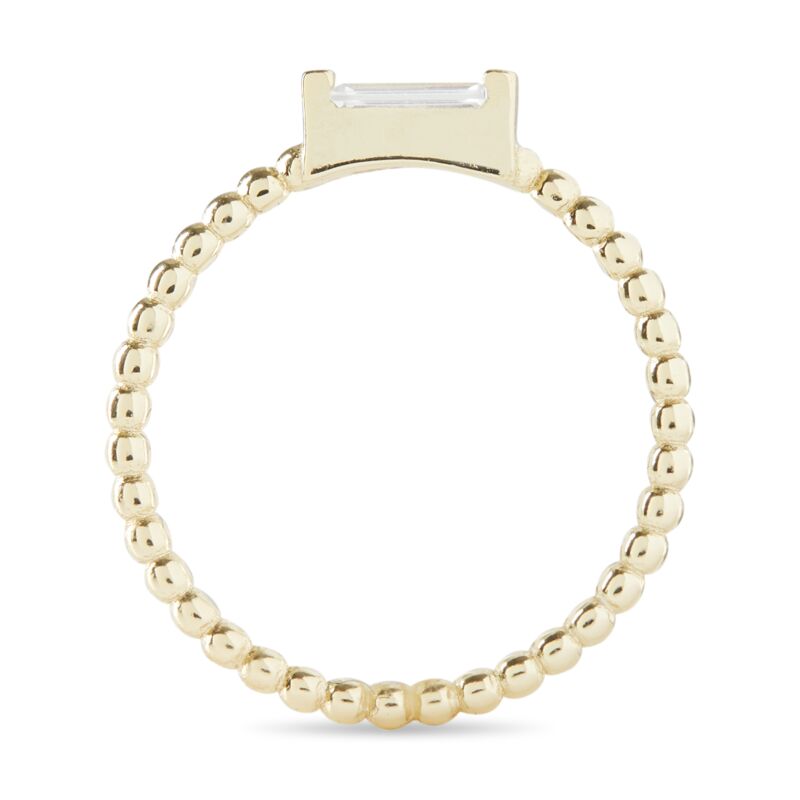 ADRIENNE - Spiraled Baguette Ring