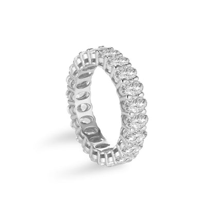 KIMBERLY - Oval Cut Eternity band