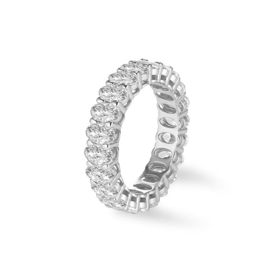 KIMBERLY - Oval Cut Eternity band