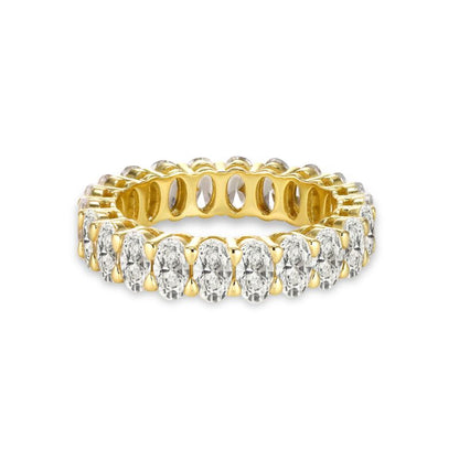 KIMBERLY - Oval Cut Eternity band