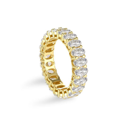 KIMBERLY - Oval Cut Eternity band