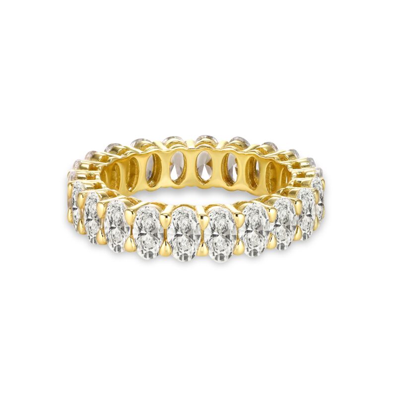 KIMBERLY - Oval Cut Eternity band