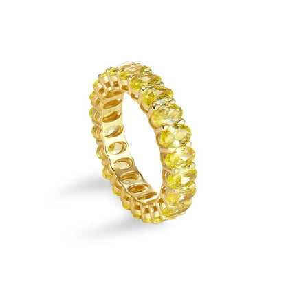 KIMBERLY - Oval Cut Eternity band