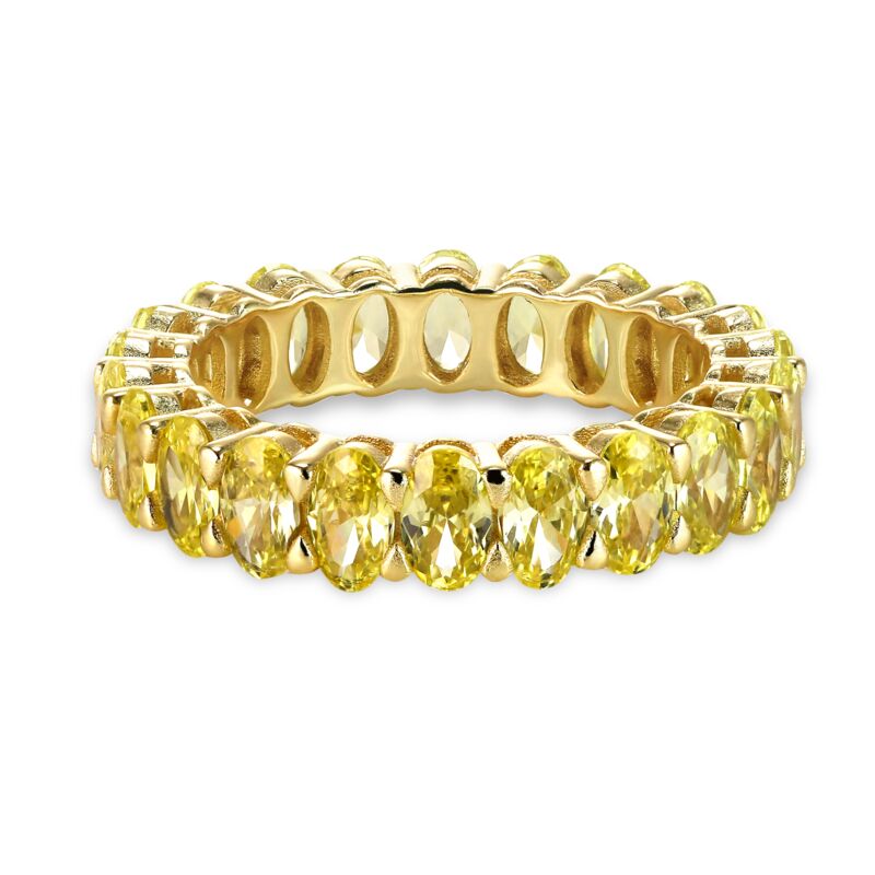 KIMBERLY - Oval Cut Eternity band