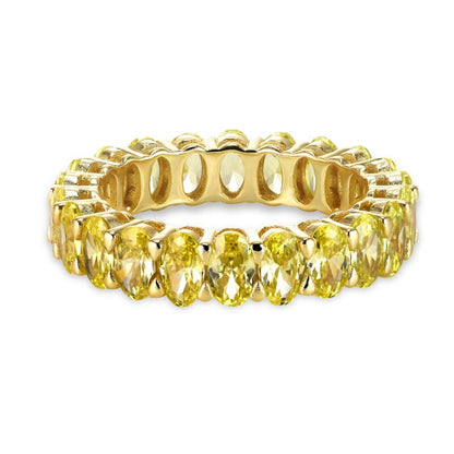 KIMBERLY - Oval Cut Eternity band