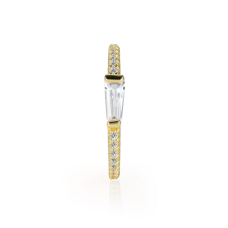 ZOE - Tapered Baguette Pave Ring (SPECIAL)