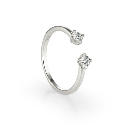 NICOLE - Double Solitaire Ring (SPECIAL)