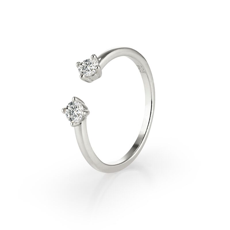 NICOLE - Double Solitaire Ring