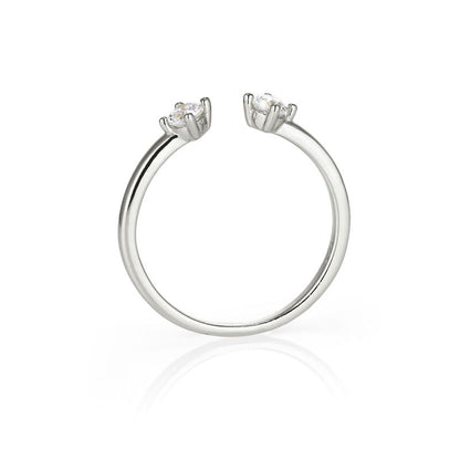 NICOLE - Double Solitaire Ring