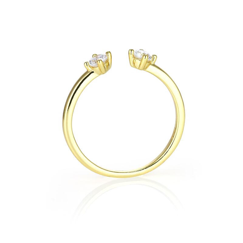 NICOLE - Double Solitaire Ring