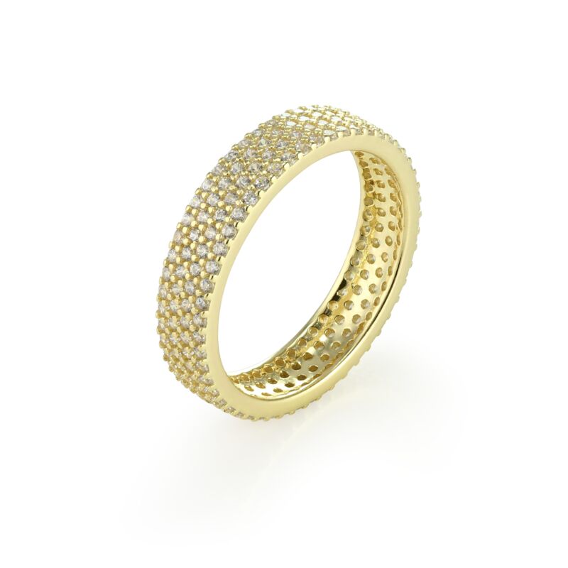 STELLA - Pave Band Ring