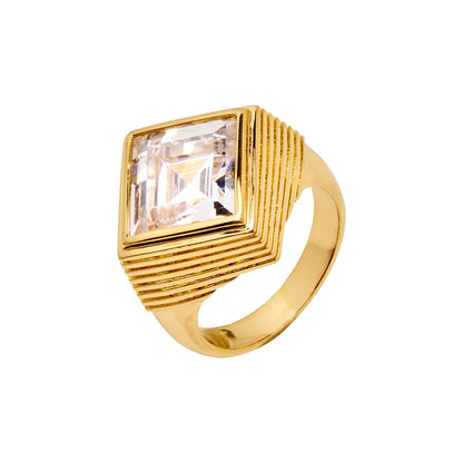 JULIOUS  –  Statement Square Ring