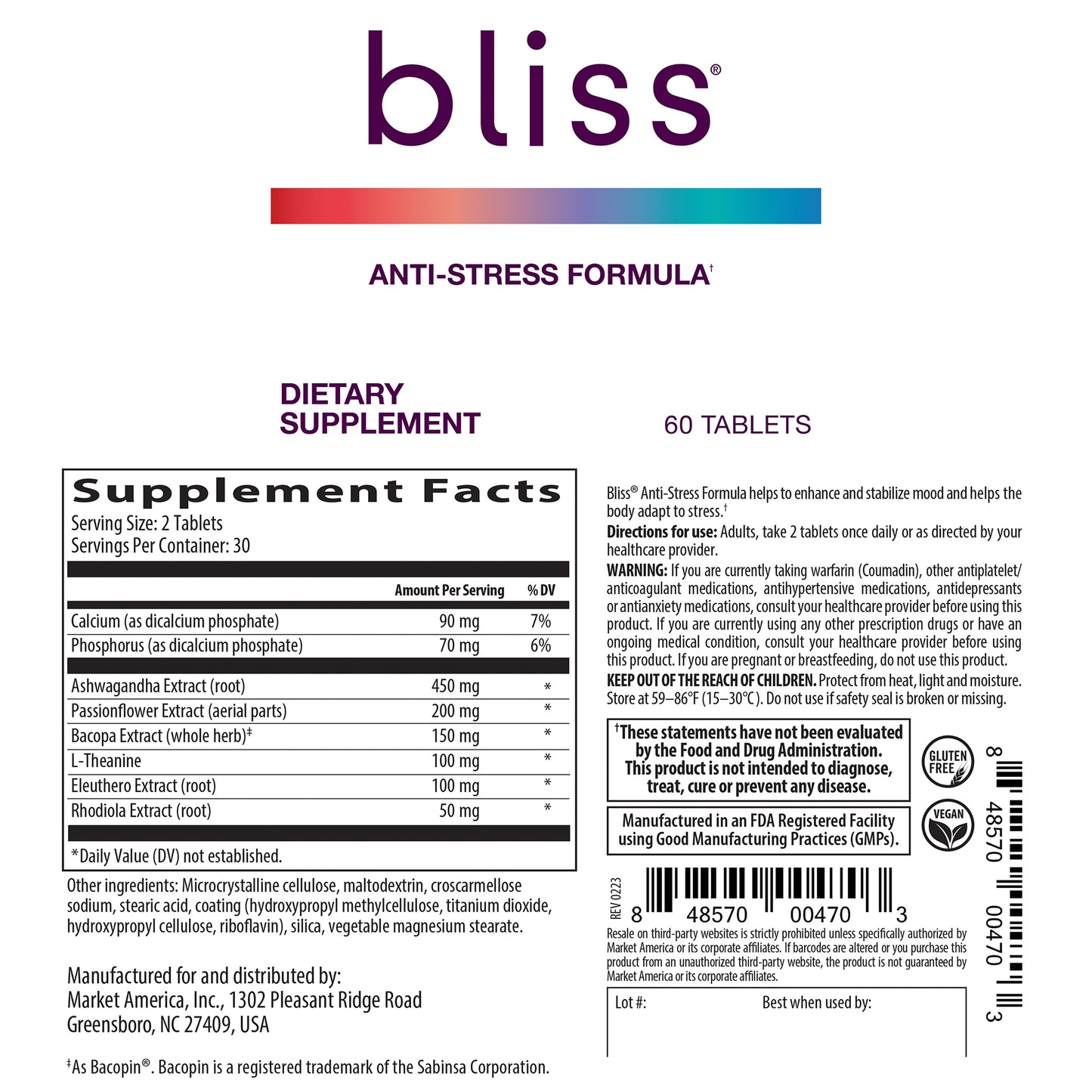 Bliss®舒壓配方