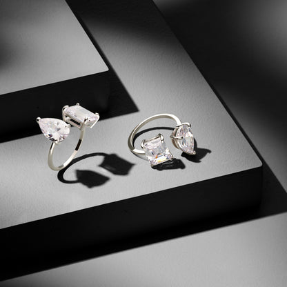 GENEVIEVE - Dual Stone Ring