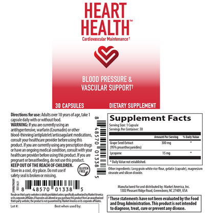 Heart Health™ Blood Pressure & Vascular Support