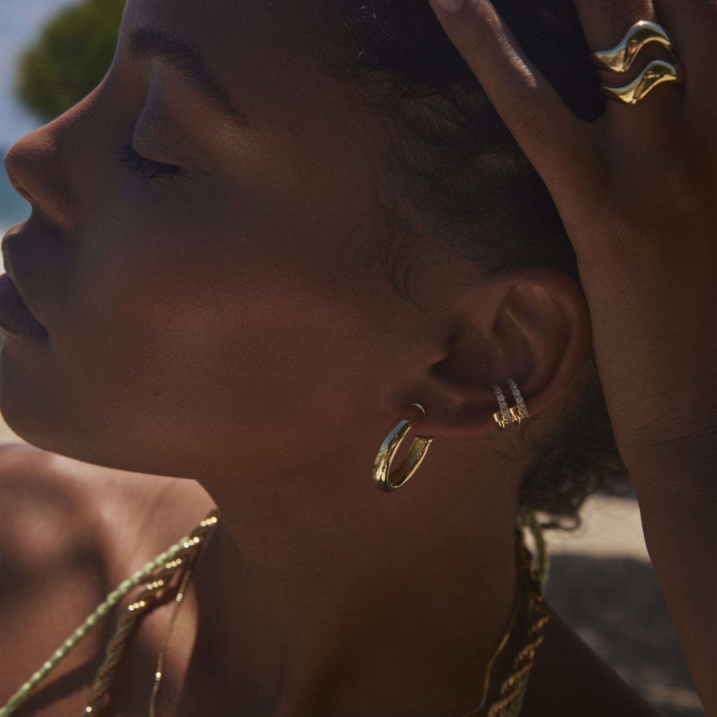 FOX – Modern Cage Ear Cuff (SPECIAL)