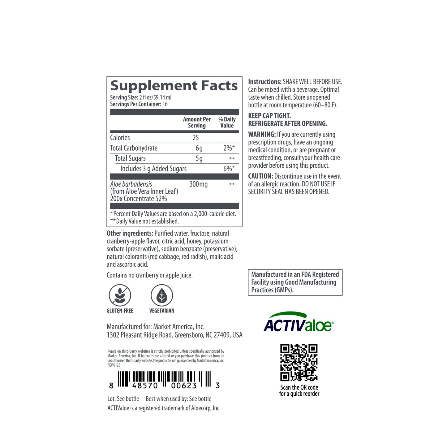 Ultimate Aloe™ 蘆薈汁