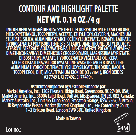 <p>Motives立體打亮修容盤</p>