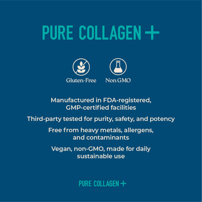 Pure Collagen膠原蛋白粉+ 感受年輕，展現強壯