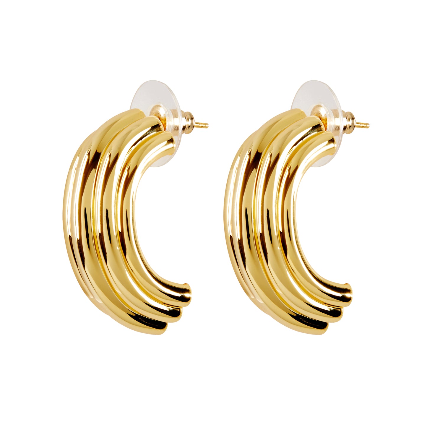 RAYE – Ribbed Earrings