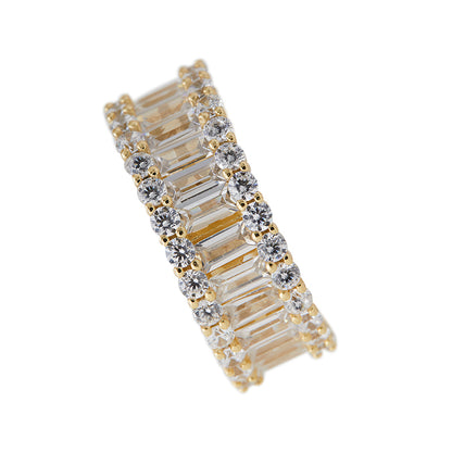 MICHAEL - Mixed Cut Eternity Band