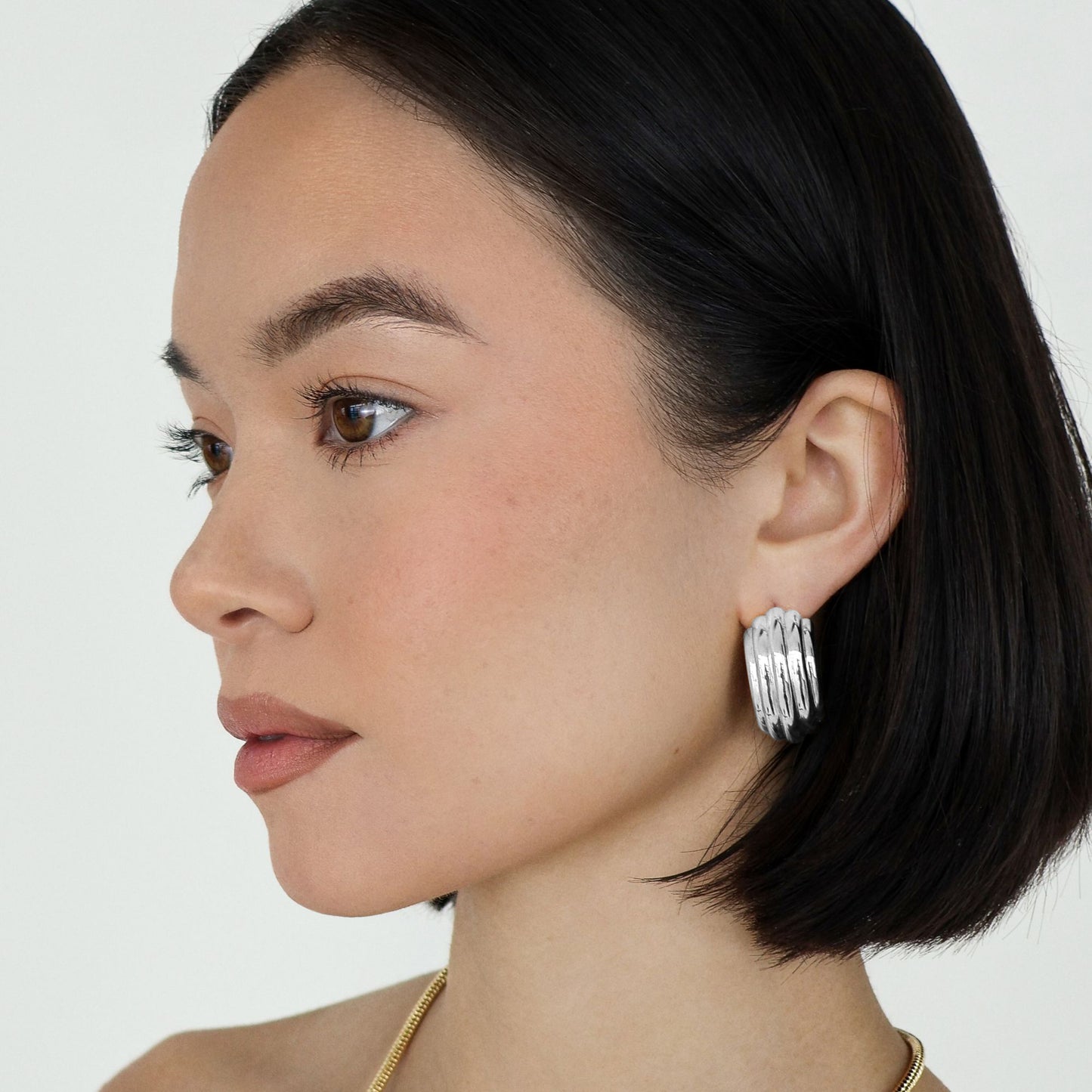 RAYE – Ribbed Earrings