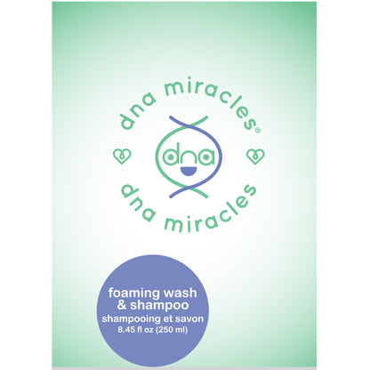 DNA Miracles® Natural Foaming Wash & Shampoo