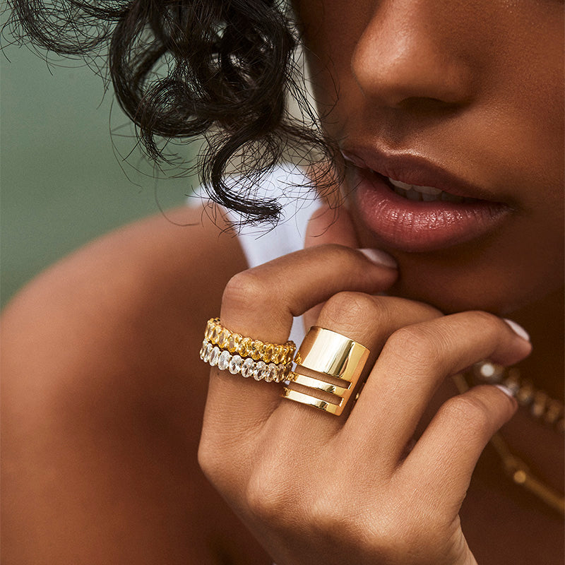 KIMBERLY - Oval Cut Eternity Band (SPECIAL)