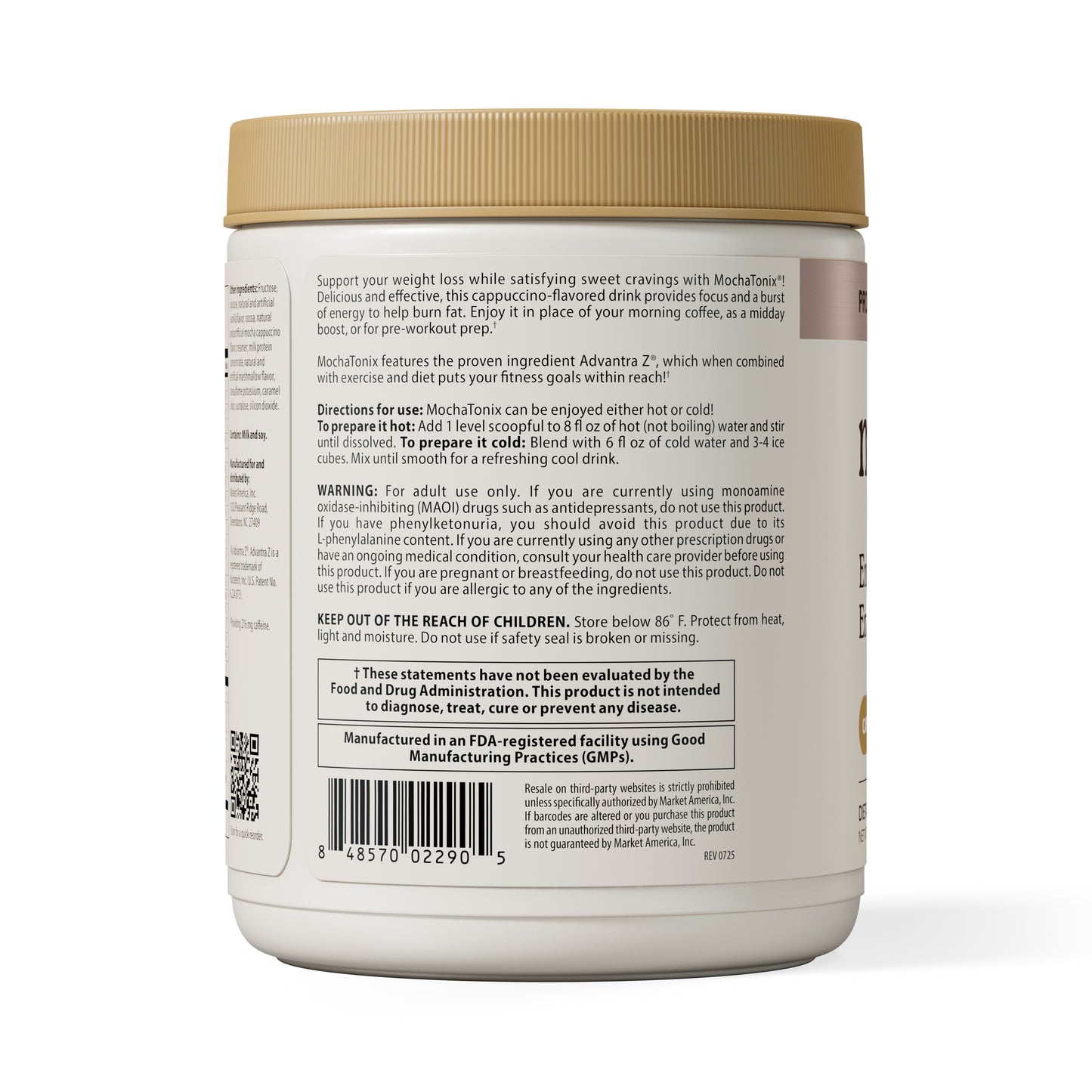 MochaTonix® Single Canister