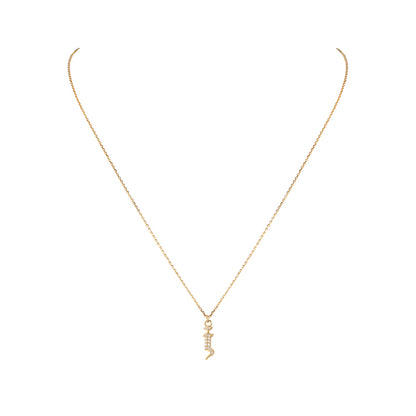 INITIAL – Gothic Letter Necklace