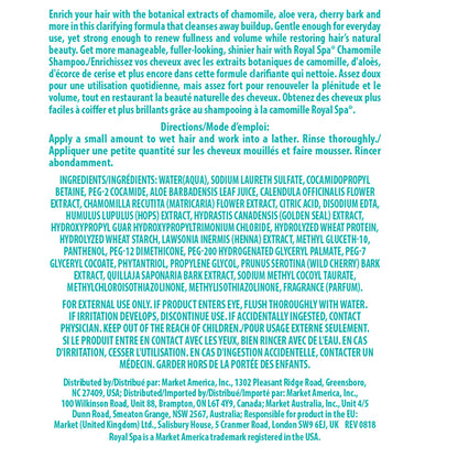 Royal Spa®甘菊洗髮精