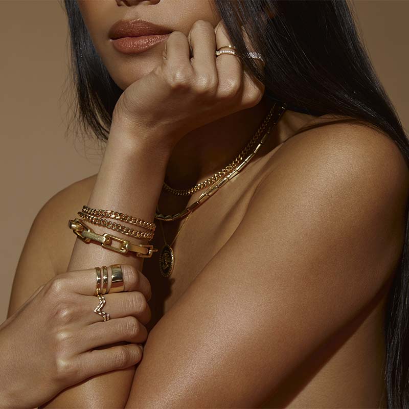 ENZO - Cable Link Bracelet