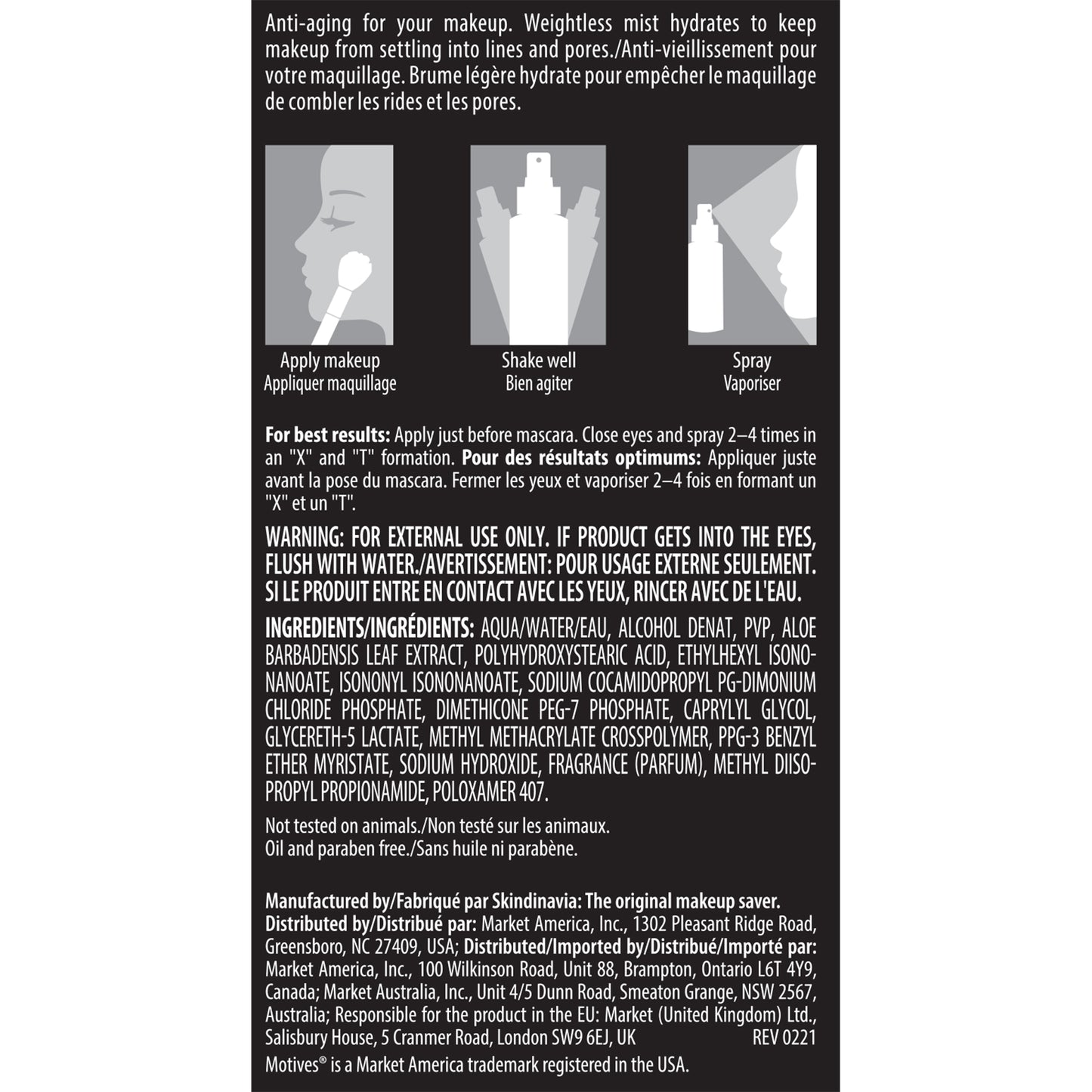 Motives® 10 Years Younger Makeup Setting Spray