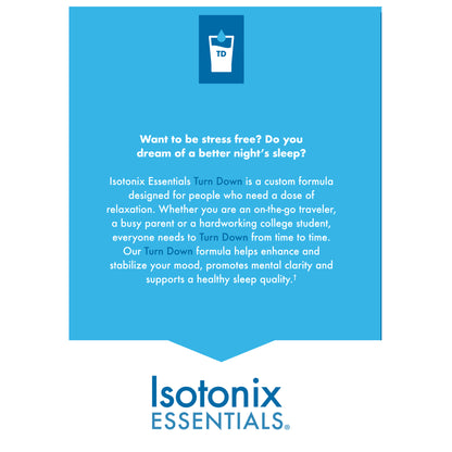 Isotonix Essentials® Turn Down