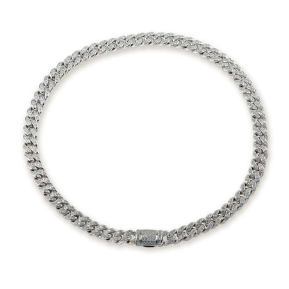 SELENA – Pave Cuban Link Chain