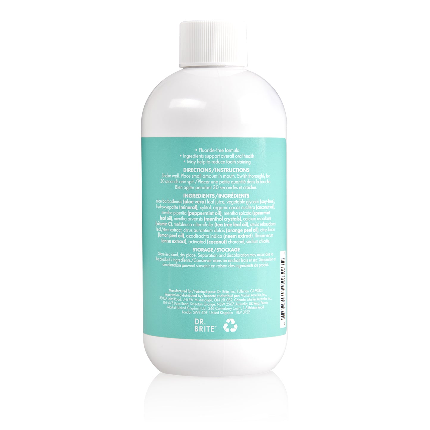 Dr. Brite® Natural Brightening Mouthwash